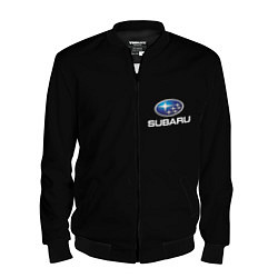 Мужской бомбер Subaru logo auto