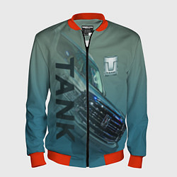 Бомбер мужской Tank 500, цвет: 3D-красный