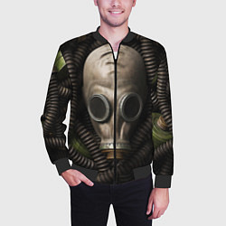 Бомбер мужской Авто рожденные в СССР, цвет: 3D-черный — фото 2