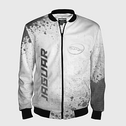 Бомбер мужской Jaguar - white gradient вертикально, цвет: 3D-черный
