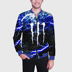 Бомбер мужской Monster storm energy, цвет: 3D-синий — фото 2