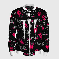 Мужской бомбер Monster energy x Ojingeo geim