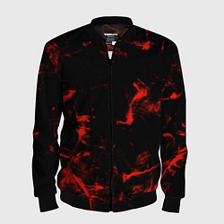 Бомбер мужской Color red black, цвет: 3D-черный