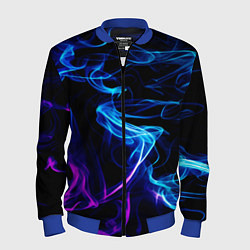 Мужской бомбер Color blue pink