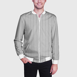 Бомбер мужской Протектор, цвет: 3D-белый — фото 2