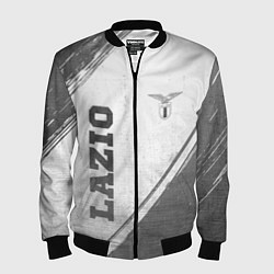 Мужской бомбер Lazio - white gradient вертикально