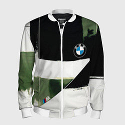 Мужской бомбер BMW логотип