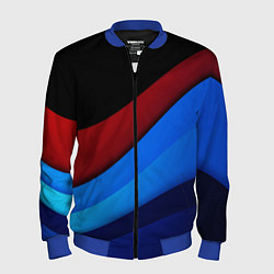 Бомбер мужской Multicoloured, цвет: 3D-синий