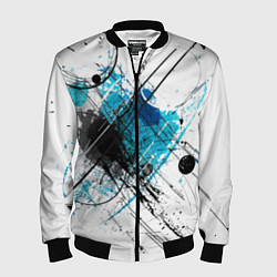 Мужской бомбер Абстракция цвета