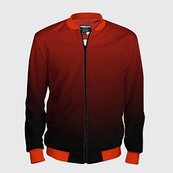 Мужской бомбер Red gradient