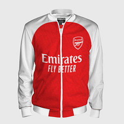 Бомбер мужской Мартин Эдегор домашняя форма Арсенал 2025 206, цвет: 3D-белый