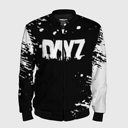 Бомбер мужской Dayz краски брызги, цвет: 3D-черный