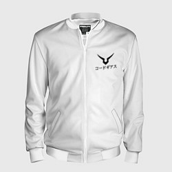 Бомбер мужской Лилуш Код Гиасс, цвет: 3D-белый