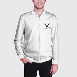 Бомбер мужской Лилуш Код Гиасс, цвет: 3D-белый — фото 2
