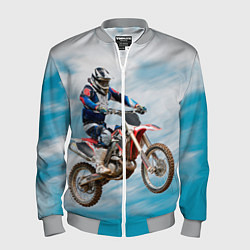 Бомбер мужской Эндуро, цвет: 3D-меланж