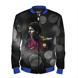 Бомбер мужской Leo Messi, цвет: 3D-синий