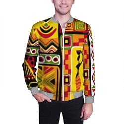 Бомбер мужской Африка, цвет: 3D-меланж — фото 2