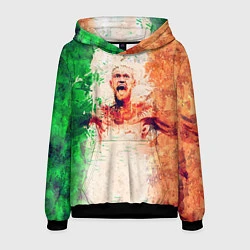 Толстовка-худи мужская Conor McGregor: Ireland, цвет: 3D-черный