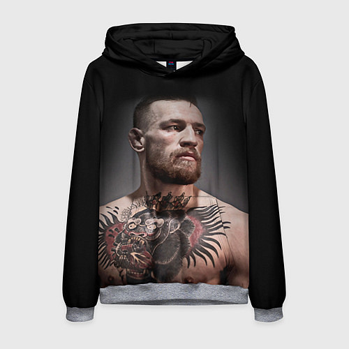 Мужская толстовка Conor McGregor / 3D-Меланж – фото 1