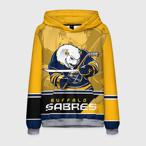 Мужская толстовка Buffalo Sabres / 3D-Меланж – фото 1