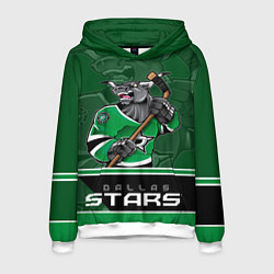 Толстовка-худи мужская Dallas Stars, цвет: 3D-белый