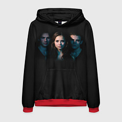 Толстовка-худи мужская Vampire Trio, цвет: 3D-красный