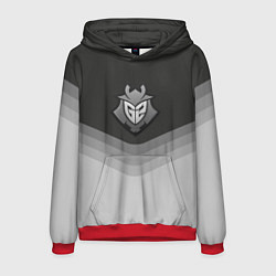 Толстовка-худи мужская G2 Esports Uniform, цвет: 3D-красный