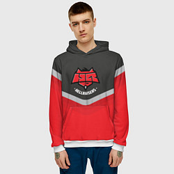 Толстовка-худи мужская HellRaisers Uniform, цвет: 3D-белый — фото 2