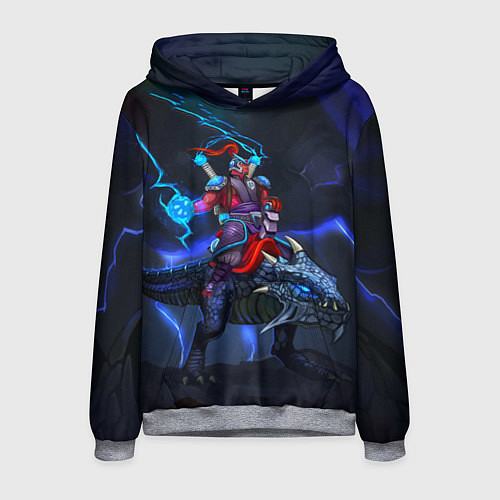 Мужская толстовка Disruptor Lightning / 3D-Меланж – фото 1