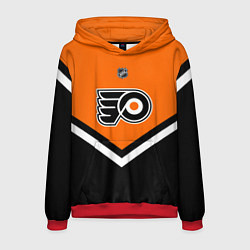 Толстовка-худи мужская NHL: Philadelphia Flyers, цвет: 3D-красный