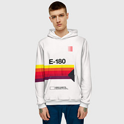 Толстовка-худи мужская VHS E-180, цвет: 3D-белый — фото 2