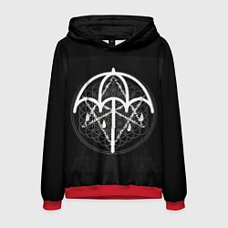 Толстовка-худи мужская BMTH: Rain Symbol, цвет: 3D-красный