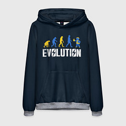 Толстовка-худи мужская Vault Evolution, цвет: 3D-меланж