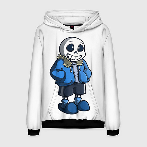 Мужская толстовка Undertale / 3D-Черный – фото 1