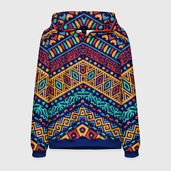 Толстовка-худи мужская Африка, цвет: 3D-синий