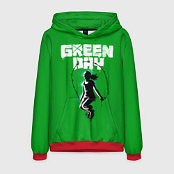 Толстовка-худи мужская Green Day: Girl, цвет: 3D-красный