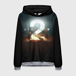 Толстовка-худи мужская Destiny 2, цвет: 3D-меланж