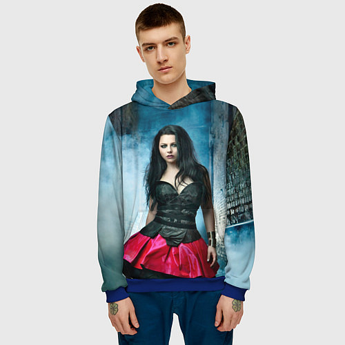Мужская толстовка Evanescence / 3D-Синий – фото 3