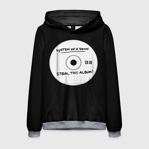 Мужская толстовка SOAD: Steal this album / 3D-Меланж – фото 1