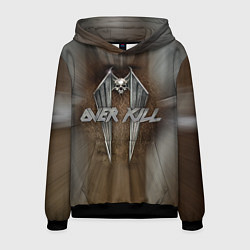 Толстовка-худи мужская Overkill: Metal Skull, цвет: 3D-черный
