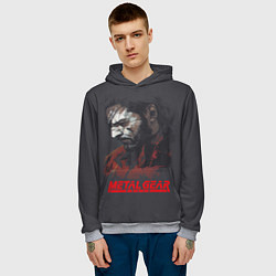 Толстовка-худи мужская Metal Gear Solid, цвет: 3D-меланж — фото 2