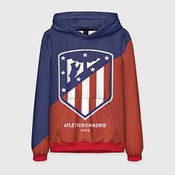 Толстовка-худи мужская Atletico Madrid FC 1903, цвет: 3D-красный