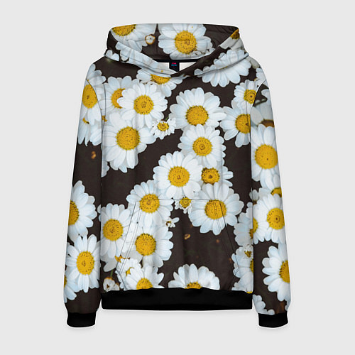 Мужская толстовка Аромашки / 3D-Черный – фото 1