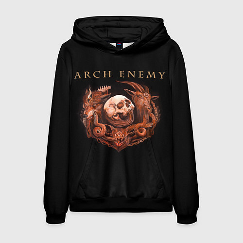 Мужская толстовка Arch Enemy: Kingdom / 3D-Черный – фото 1