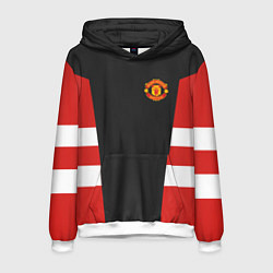 Толстовка-худи мужская Man UTD FC: Vintage 2018, цвет: 3D-белый