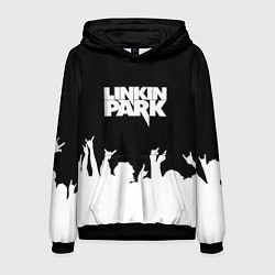 Толстовка-худи мужская Linkin Park: Black Rock, цвет: 3D-черный