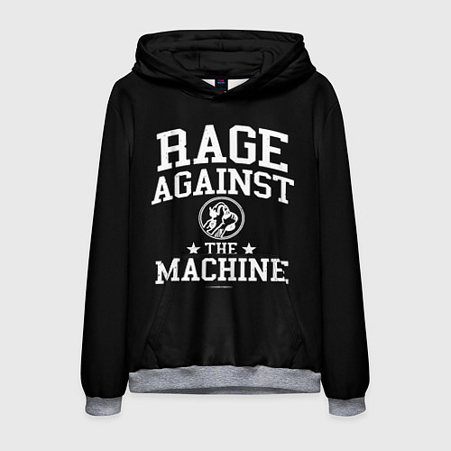 Мужская толстовка Rage Against the Machine / 3D-Меланж – фото 1