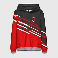 Толстовка-худи мужская АC Milan: R&G, цвет: 3D-меланж