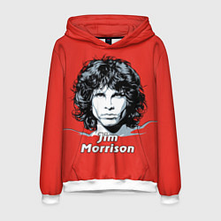 Толстовка-худи мужская Jim Morrison, цвет: 3D-белый