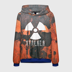 Толстовка-худи мужская S.T.A.L.K.E.R: Orange Toxic, цвет: 3D-синий